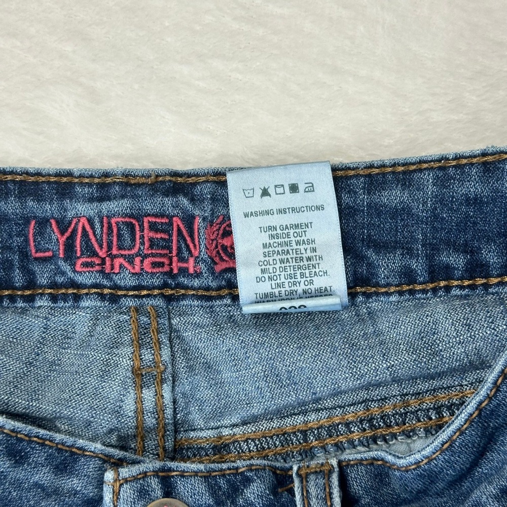 Cinch Jeans Womens Lynden Bootcut 9S Blue Medium‎ Wash Denim Cotton Stretch - Picture 6 of 9